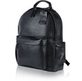 Genuine Leather Backpack – Fits 15.6" Laptop, Hidden AirTag Pocket
